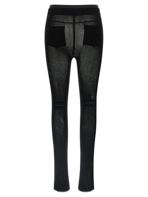 Issey Miyake Schwarze Leggings aus Nylon