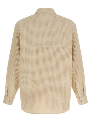 SÉFR Beige Cotton Blouse