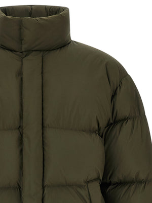 Saint Laurent Bicolor-Polyester-Bomberjacke