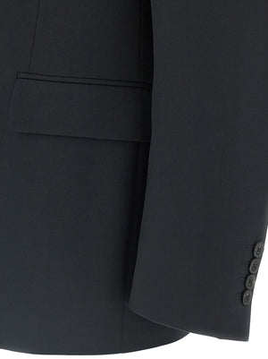 Balenciaga Schwarzer Wollblazer