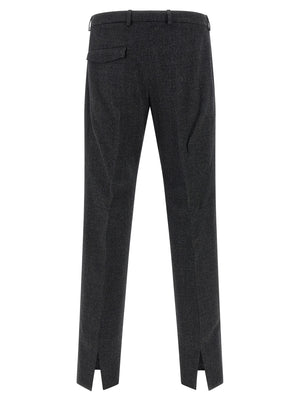 Gucci Graue Wollstoffhose
