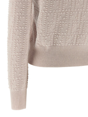 Fendi Mehrfarbige Wollstrickjacke