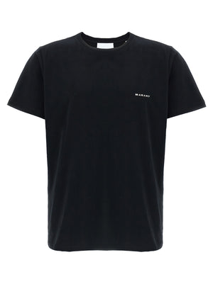 Isabel Marant Schwarzes Baumwoll-T-Shirt
