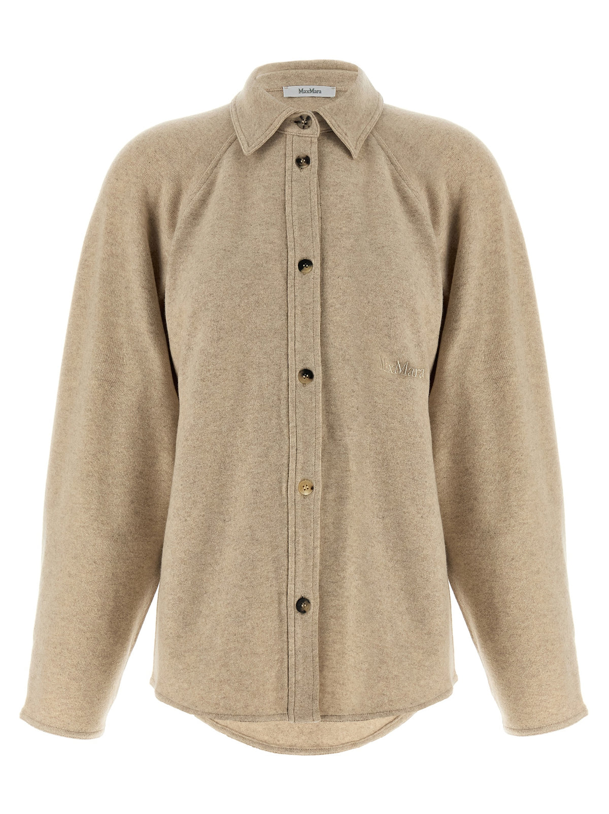 Max Mara Beige Kaschmirbluse