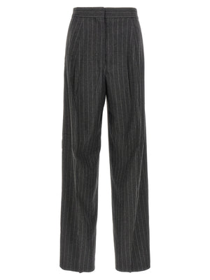 Sportmax Graue Hose aus reiner Schurwolle