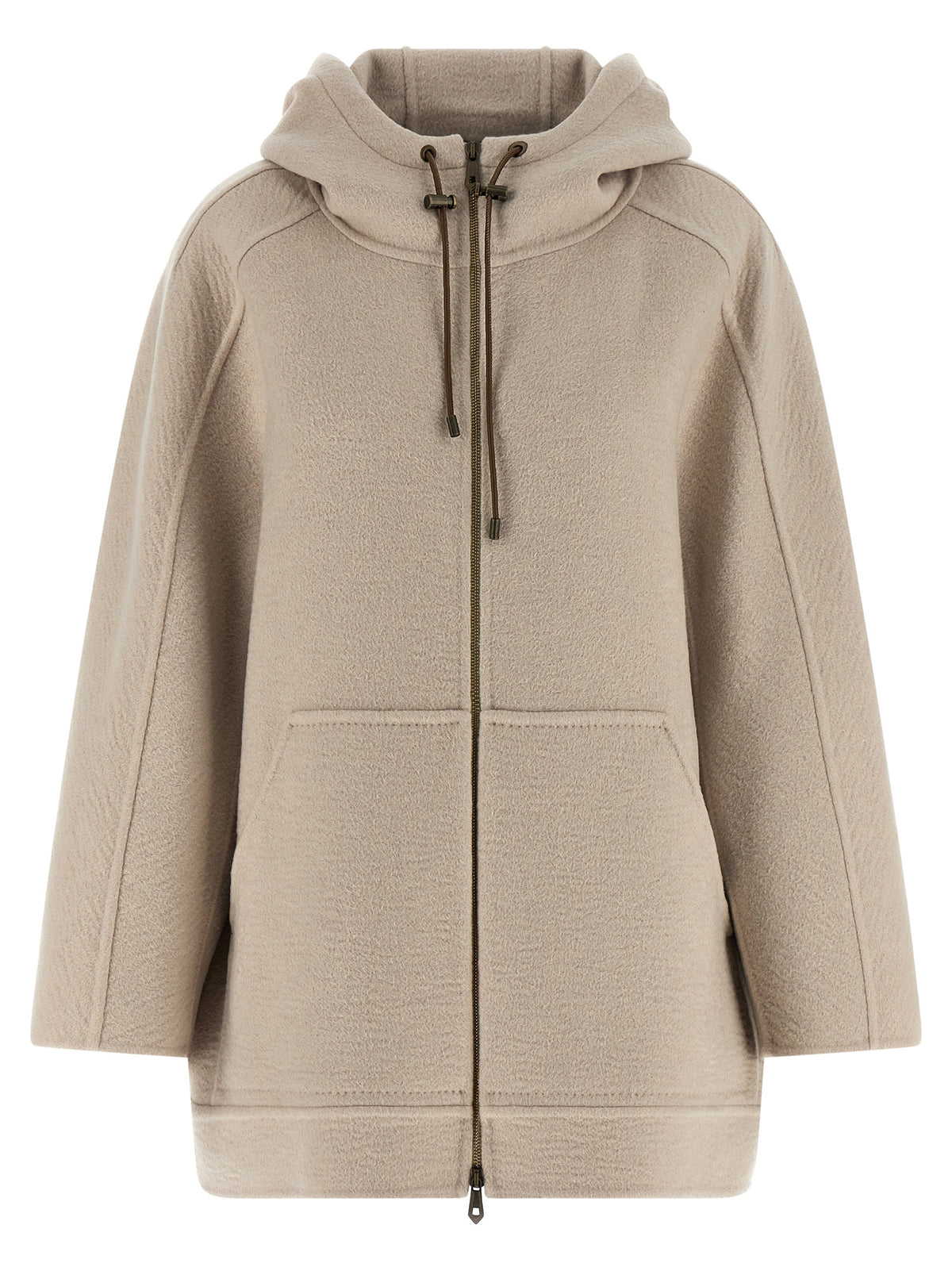 Max Mara Beiger Kaschmir-Mantel