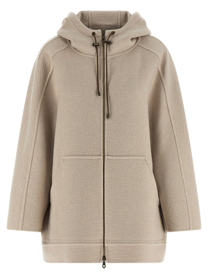 Max Mara Beiger Kaschmir-Mantel