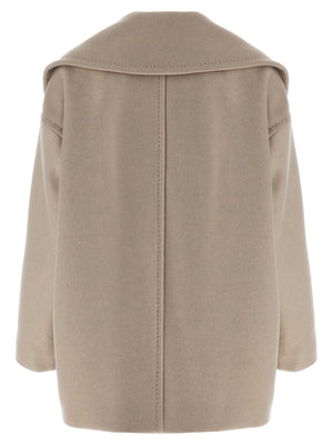 Max Mara Beiger Kaschmir-Mantel