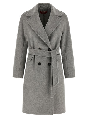 Max Mara Grauer Kaschmir-Mantel