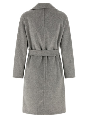 Max Mara Grauer Kaschmir-Mantel