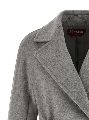 Max Mara Grauer Kaschmir-Mantel