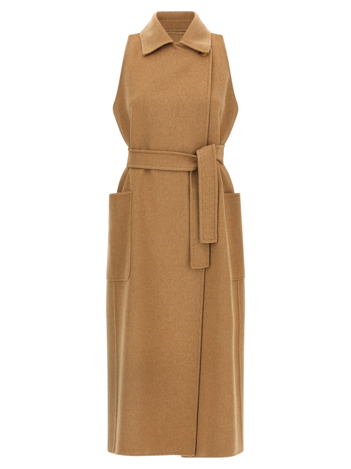 Max Mara Beiger Wollmantel