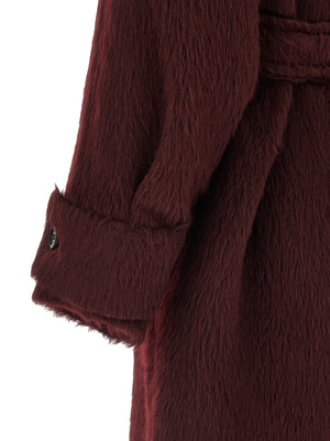 Max Mara Bordeaux Wollmantel