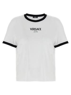 Versace Bicolor Viscose T-Shirt