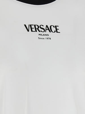 Versace Bicolor Viscose T-Shirt