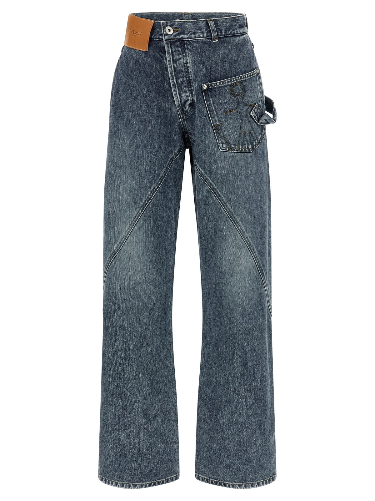 J.W.Anderson Blaue Baumwolljeans Denim