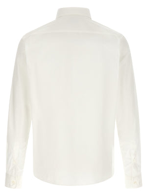 Hugo Boss Weiße Baumwollbluse