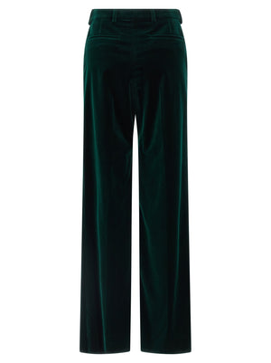 Gucci Zweifarbige Baumwoll-Freizeithose
