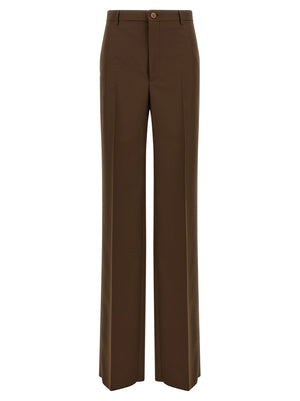 Gucci Braune Hose aus Polyester