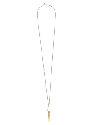 Jil Sander Goldfarbene Halskette