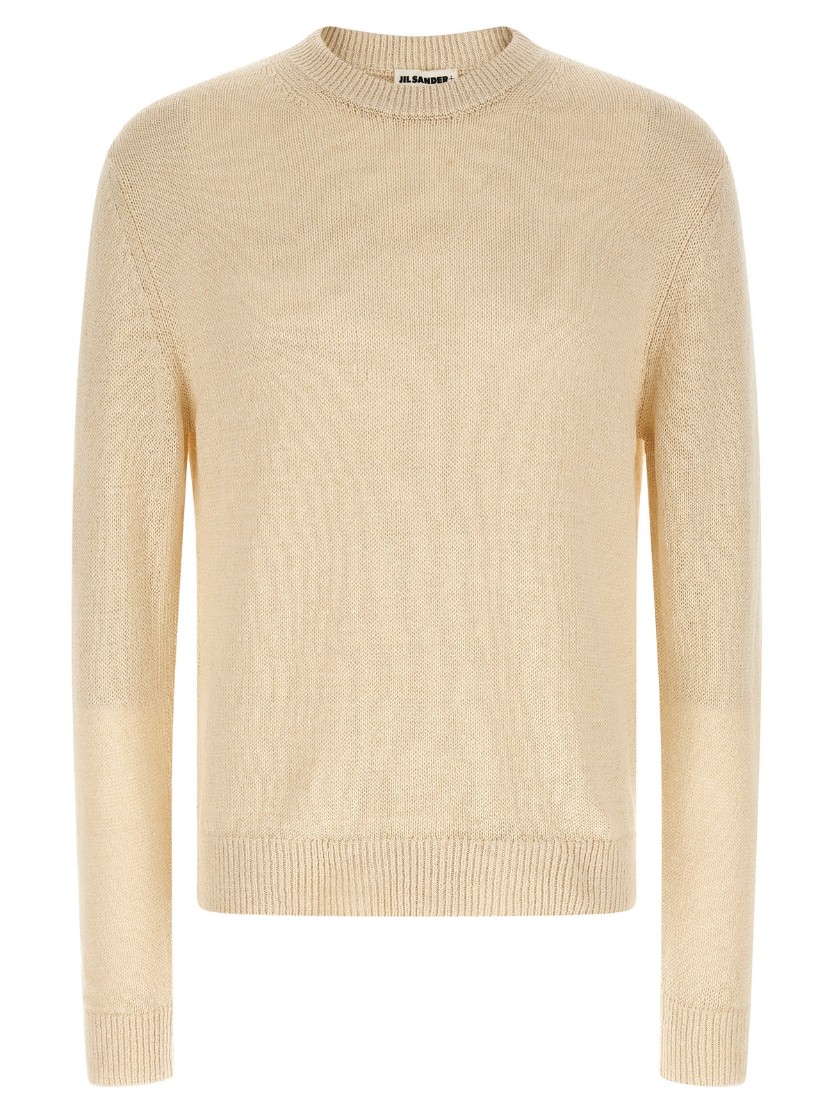 Jil Sander Beige Strickjacke aus Hanf