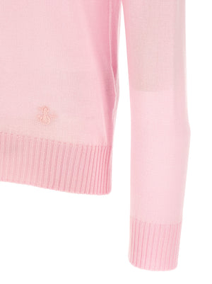 Jil Sander Mehrfarbige Strickjacke aus reiner Schurwolle