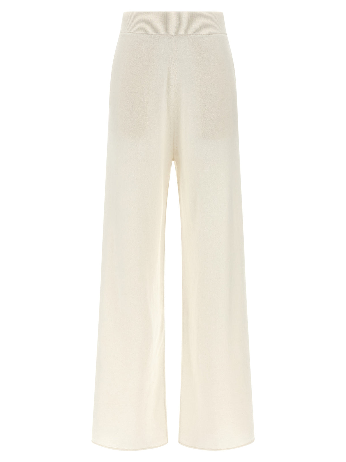 Max Mara Weiße Kaschmir-Freizeithose