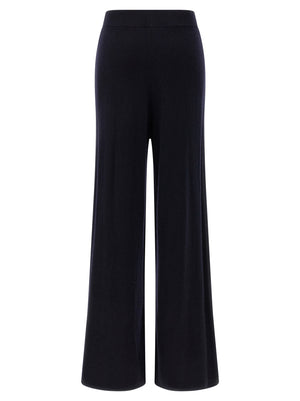 Max Mara Blaue Kaschmir-Freizeithose