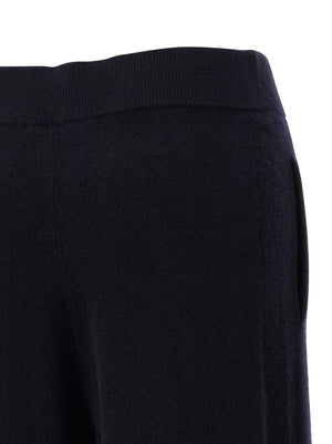 Max Mara Blaue Kaschmir-Freizeithose