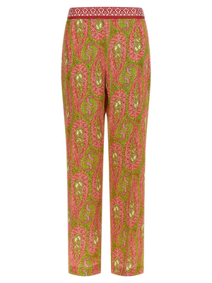 Etro Mehrfarbige Hose aus Polyester