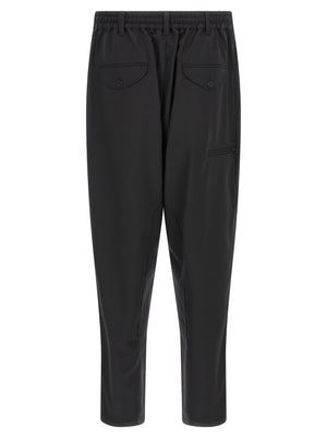 Y-3 Schwarze Freizeithose aus Polyester