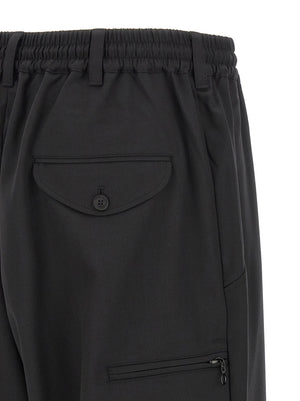 Y-3 Schwarze Freizeithose aus Polyester