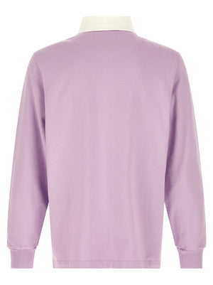J.W.Anderson Lila Baumwoll-Poloshirt