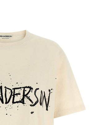 J.W.Anderson Beiges Baumwoll-T-Shirt