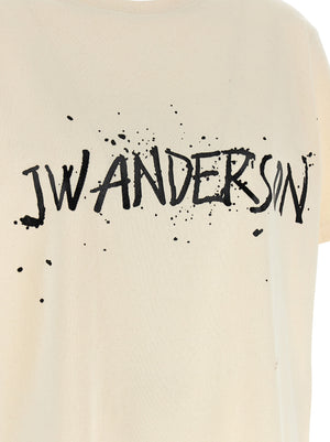 J.W.Anderson Beiges Baumwoll-T-Shirt