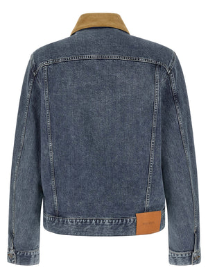 J.W.Anderson Blaue Jeansjacke aus Baumwolle