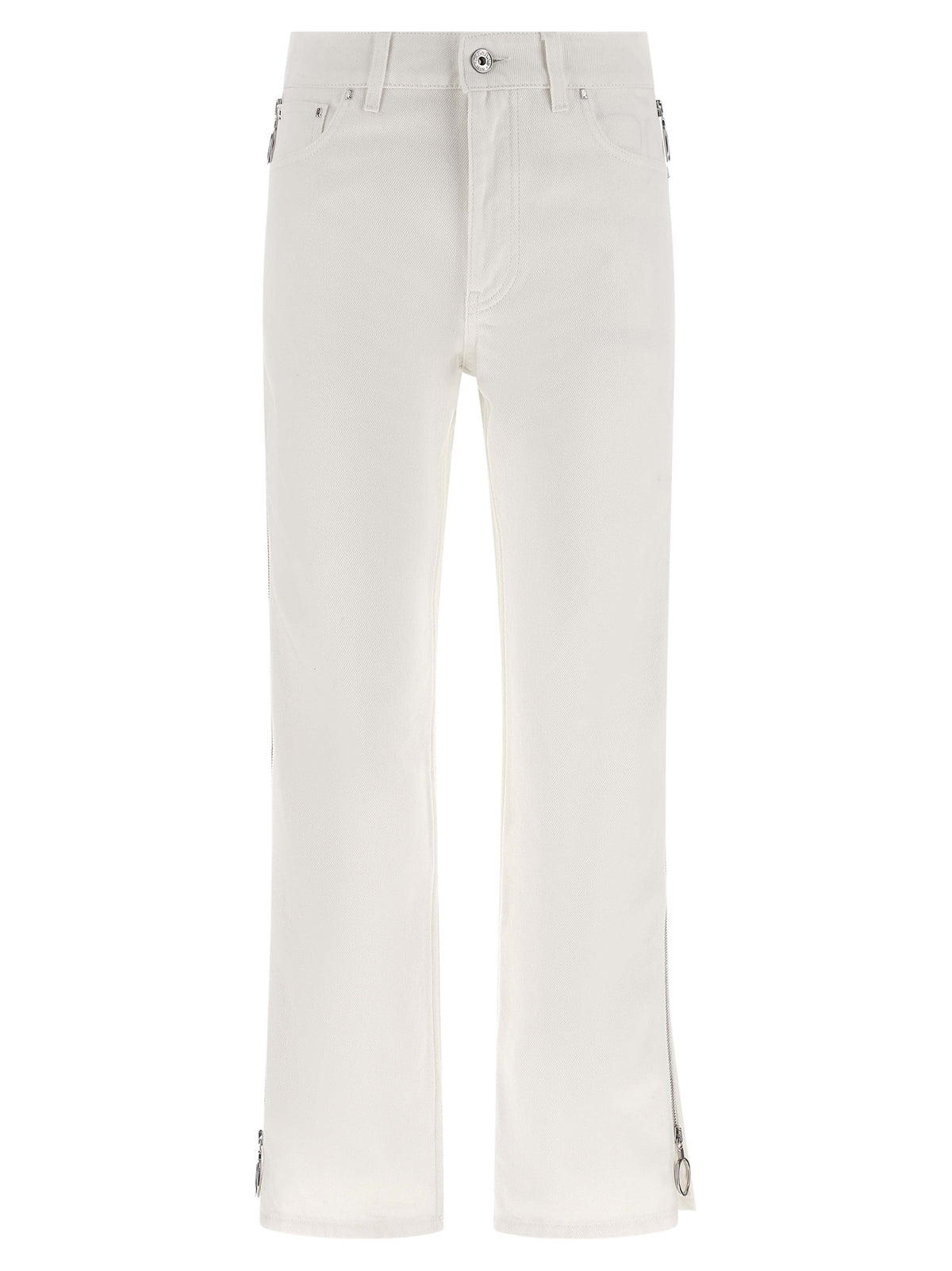 Paco Rabanne Weiße Baumwoll-Jeans Denim