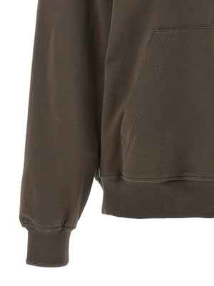 Brunello Cucinelli Brauner Baumwoll-Kapuzenpullover