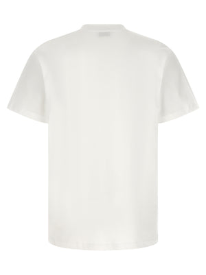 Moschino Weißes Baumwoll-T-Shirt