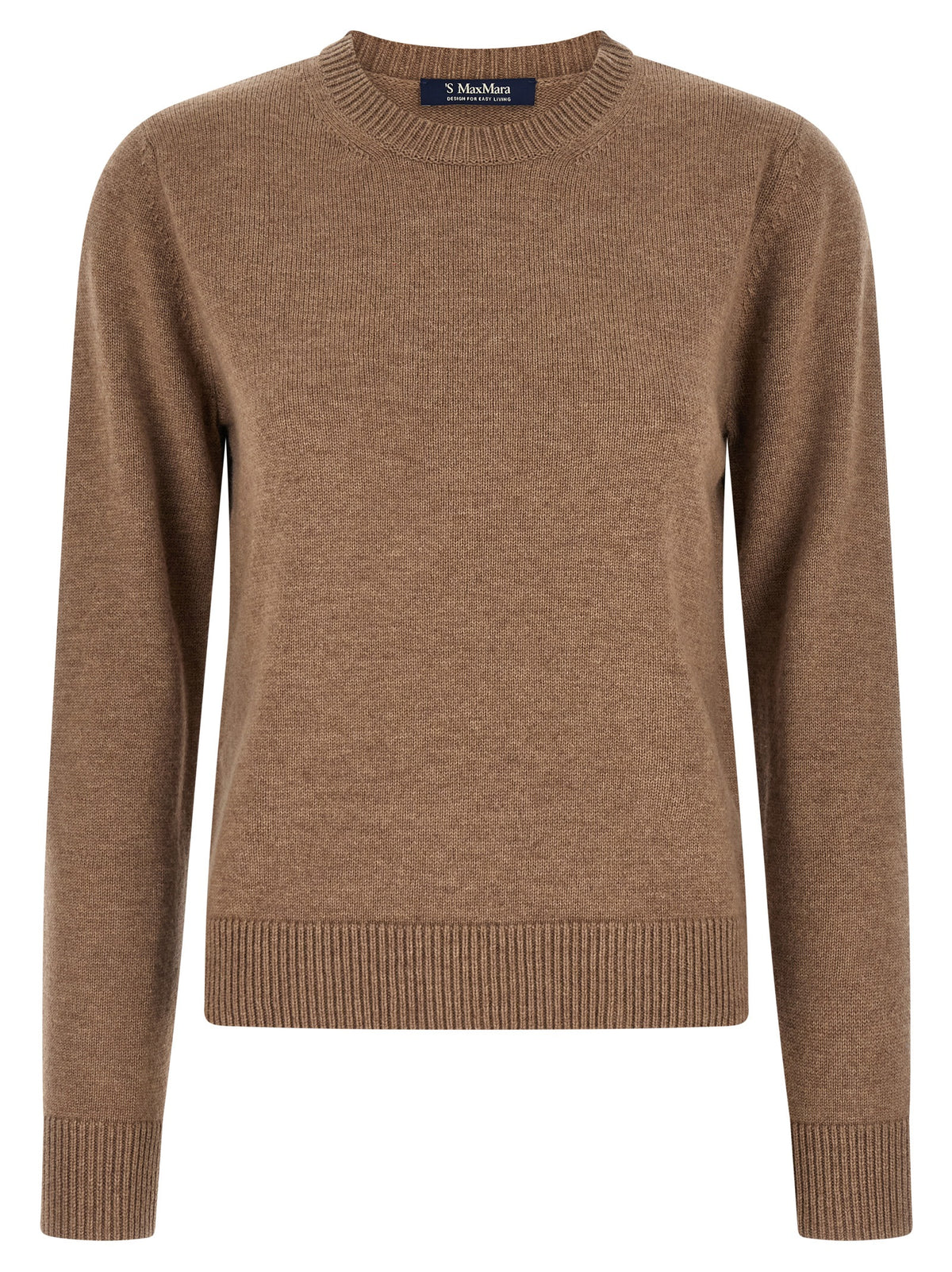 'S Max Mara Brauner Wollcardigan