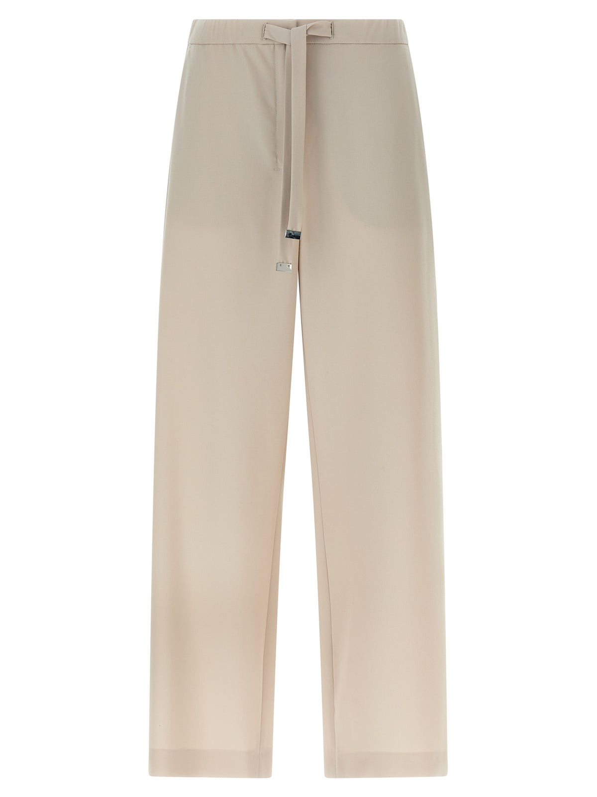 'S Max Mara Beige Virgin Wool Athletic Pants
