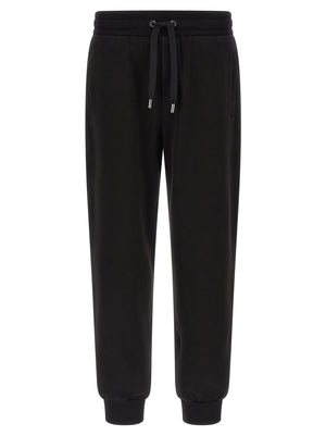Dolce & Gabbana Schwarze Baumwoll-Jogginghose (Trainingshose)