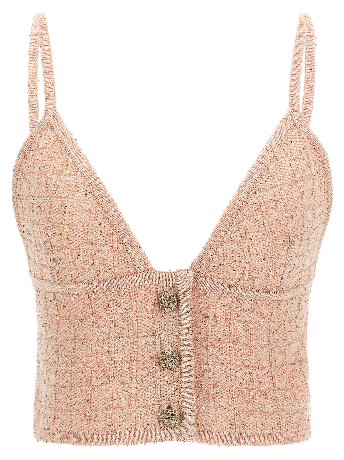 Alessandra Rich Mehrfarbige Tanktops aus Polyester