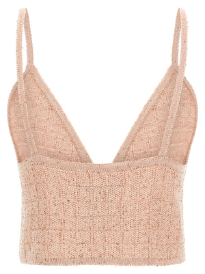 Alessandra Rich Mehrfarbige Tanktops aus Polyester