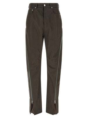 Rick Owens Braune Baumwollhose für die Freizeit