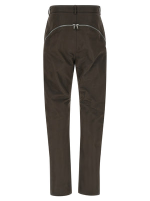 Rick Owens Braune Baumwollhose für die Freizeit