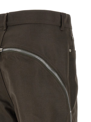 Rick Owens Braune Baumwollhose für die Freizeit