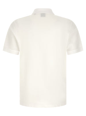 Hugo Boss Weißes Poloshirt aus Baumwolle
