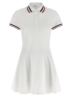 Brunello Cucinelli Weißes Baumwoll-Kurzkleid