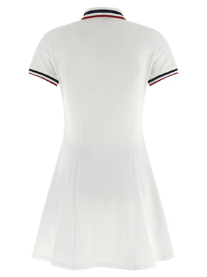 Brunello Cucinelli Weißes Baumwoll-Kurzkleid